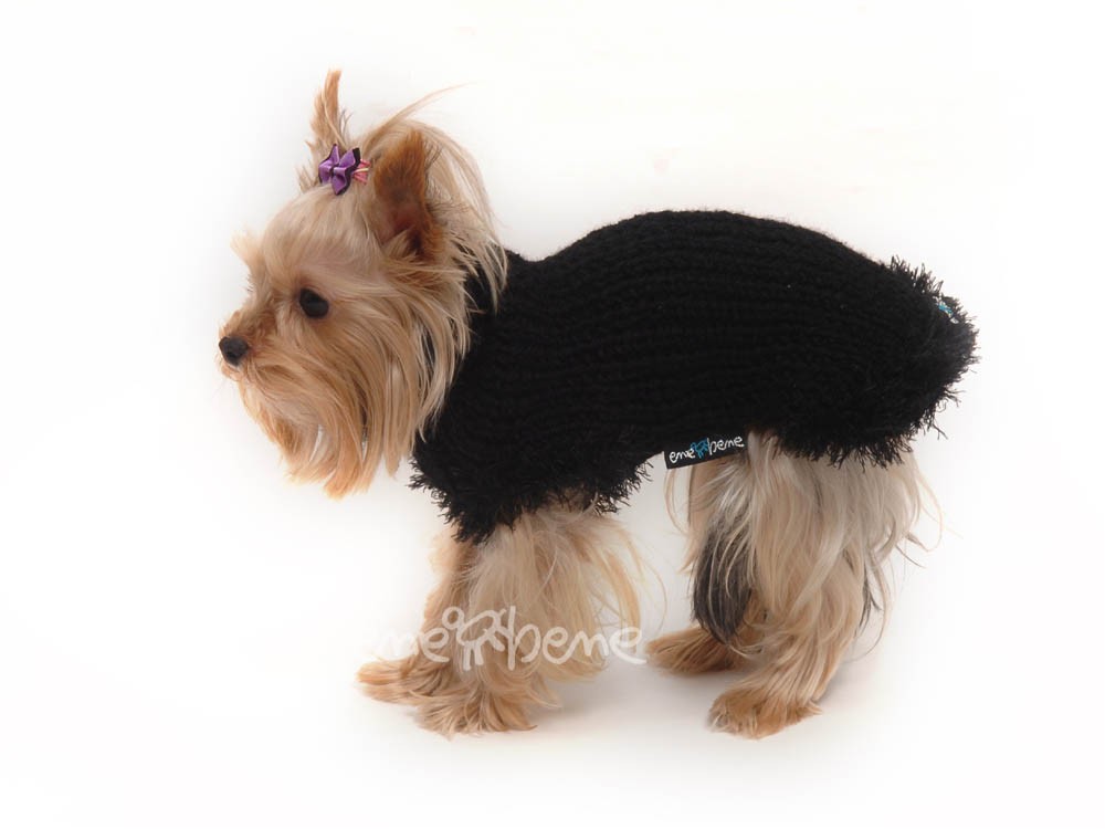Ene Bene obleček - svetr pro psa Sofi černý XS