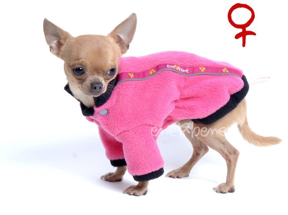 Obleček - mikina pro psy Zonny růžová - fenka