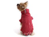 Obleček - pláštěnka pro psa Lea malinová