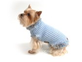 Obleček - svetr pro psa Sofi modrý