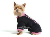 Obleček - mikina pro psa Zonny černo růžová - fenka
